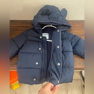 Infant Old Navy puffer jacket 12-18m